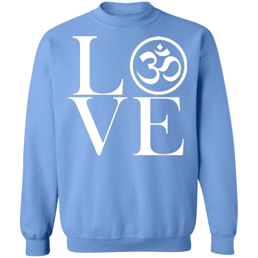 Carolina Blue Love OM Pullover Sweatshirt