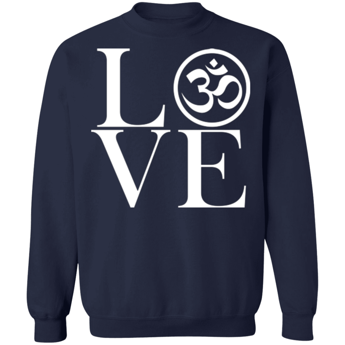 Love OM Pullover Sweatshirt - Free Shipping! - ZenCouragement.com