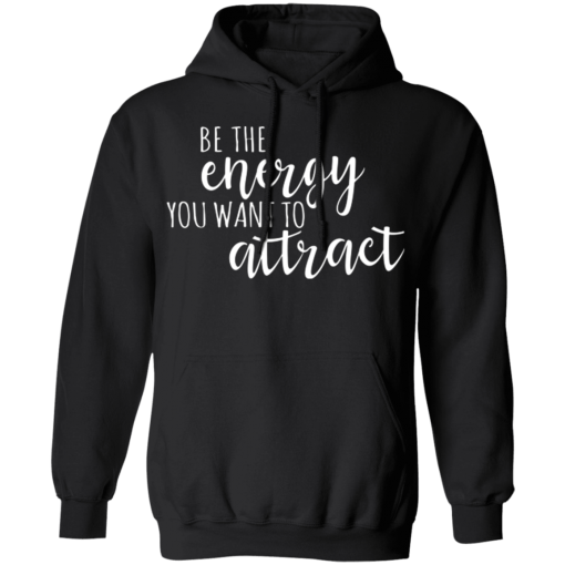 Black Be the Energy Pullover Hoodie Sweatshirt