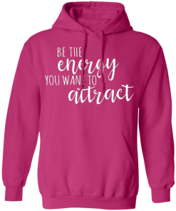 Heliconia Be the Energy Pullover Hoodie Sweatshirt