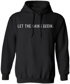 Black Royal Let The Gains Begin Pullover Hoodie