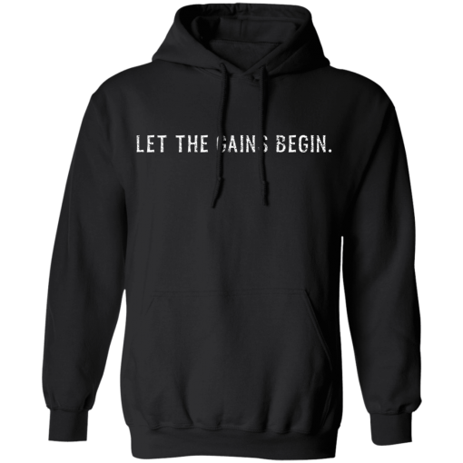 Black Royal Let The Gains Begin Pullover Hoodie